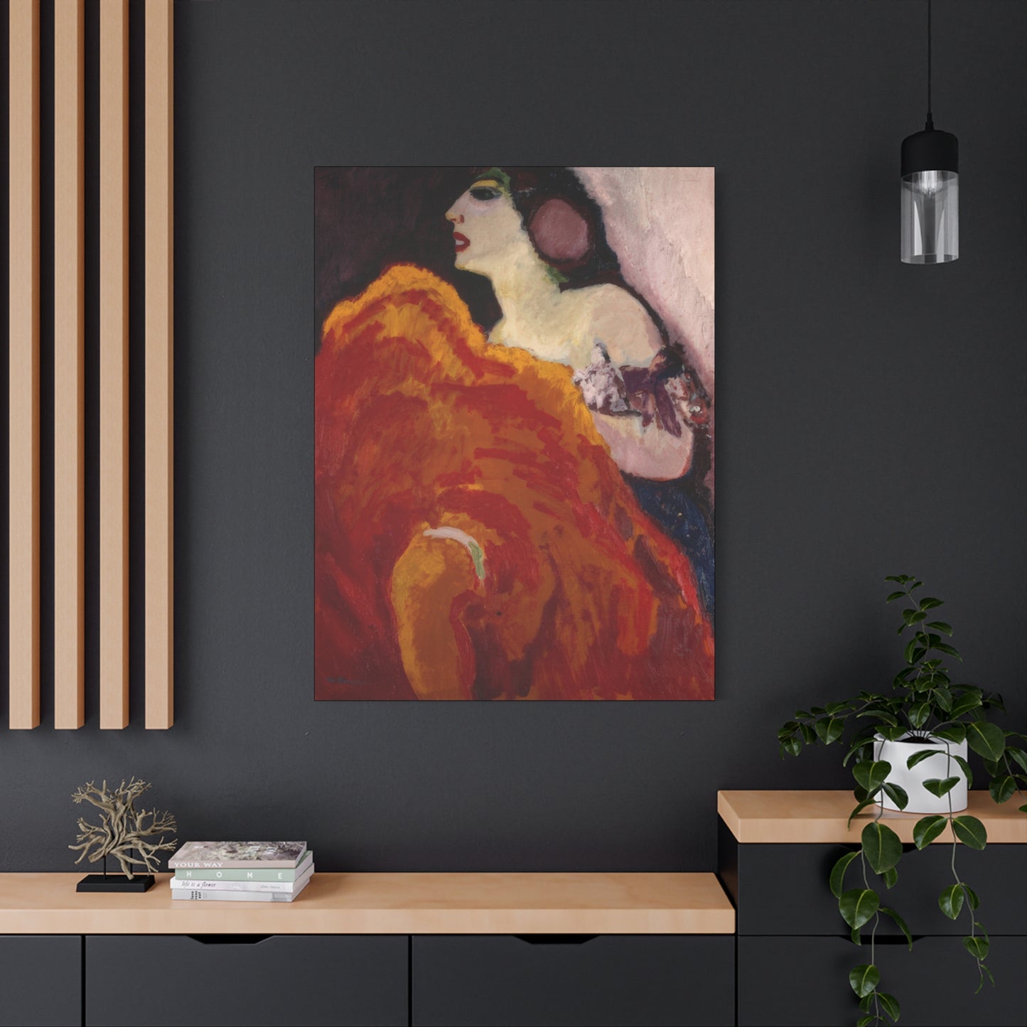 Van Dongen, Kees - The Red Dancer (1907) - Canvas Block, unframed
