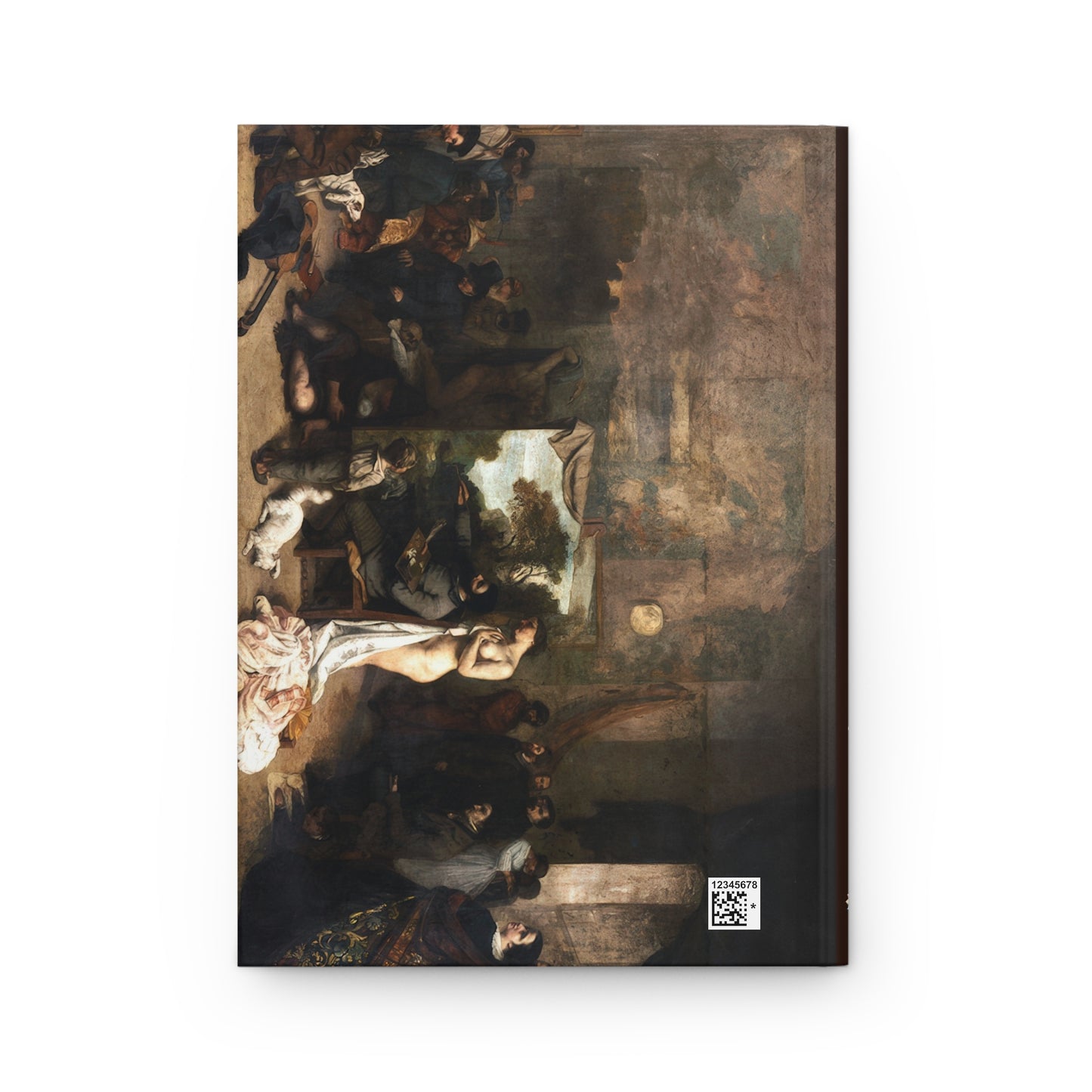 Courbet, Gustave - The Painter’s Studio (1855) - Hardcover Journal Matte