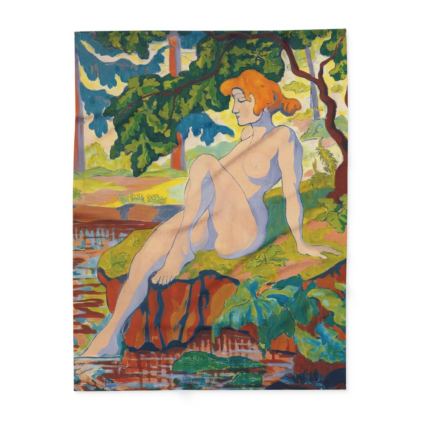 Ranson, Paul - Bather (1898) - Arctic Fleece Blanket