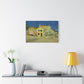 Van Gogh, Vincent - The Yellow House (1888)- Canvas Block, unframed