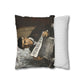 Cézanne, Paul - The Artist’s Father (1866) - Suede Square Pillowcase