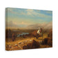Bierstadt, Albert - The Last of the Buffalo  (1888) - Canvas Block, unframed