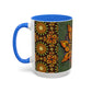 Pacio, Adam - Monarch Butterfly Mandala - Colorful Accent Mugs