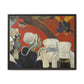 Gauguin, Paul - Vision of the Sermon (Jacob Wrestling with the Angel) (1888) - Matte Canvas, Framed