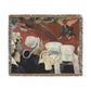 Gauguin, Paul - Vision of the Sermon (Jacob Wrestling with the Angel) (1888) - Woven Blanket