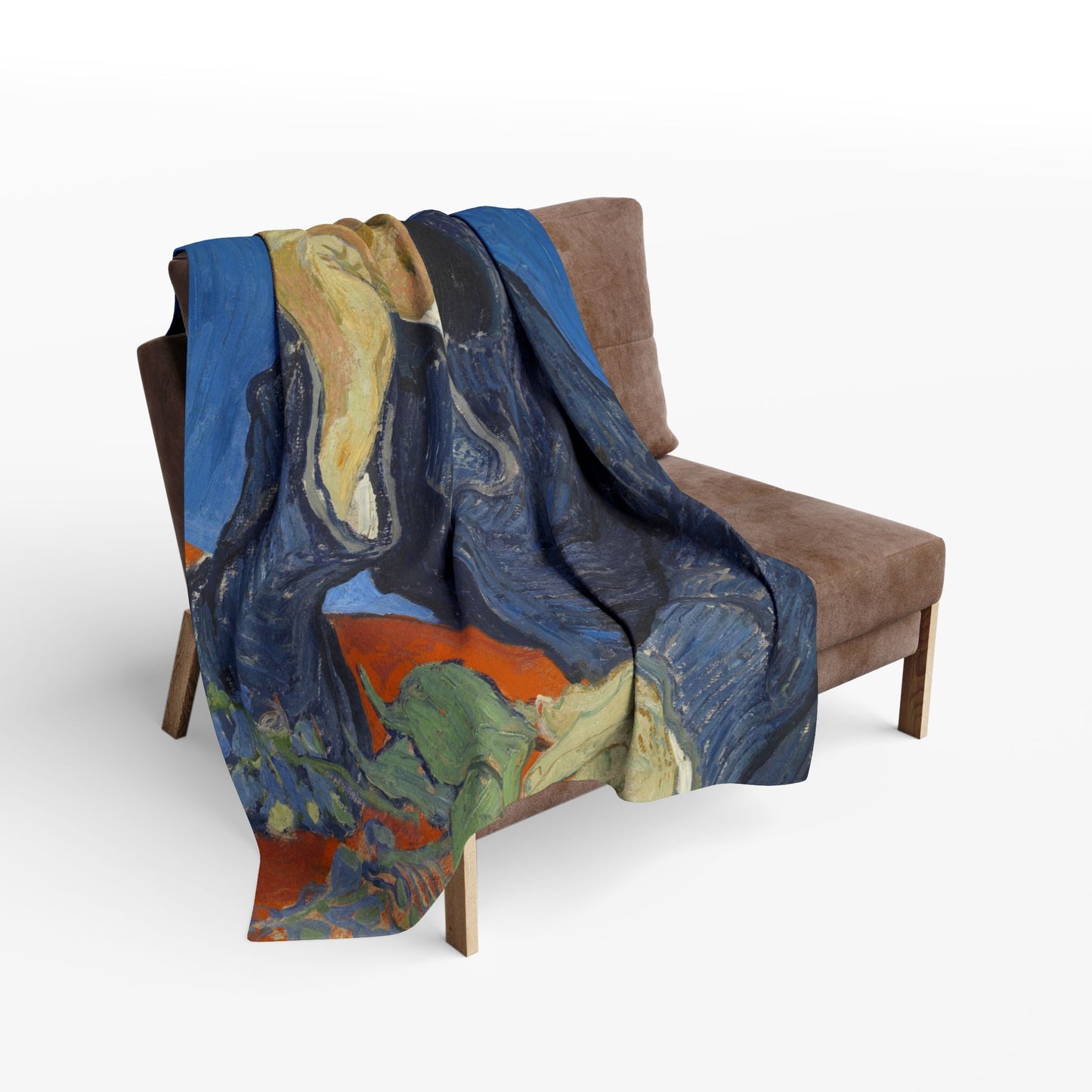 Van Gogh, Vincent - Portrait of Dr. Paul Gachet (1890) - Arctic Fleece Blanket