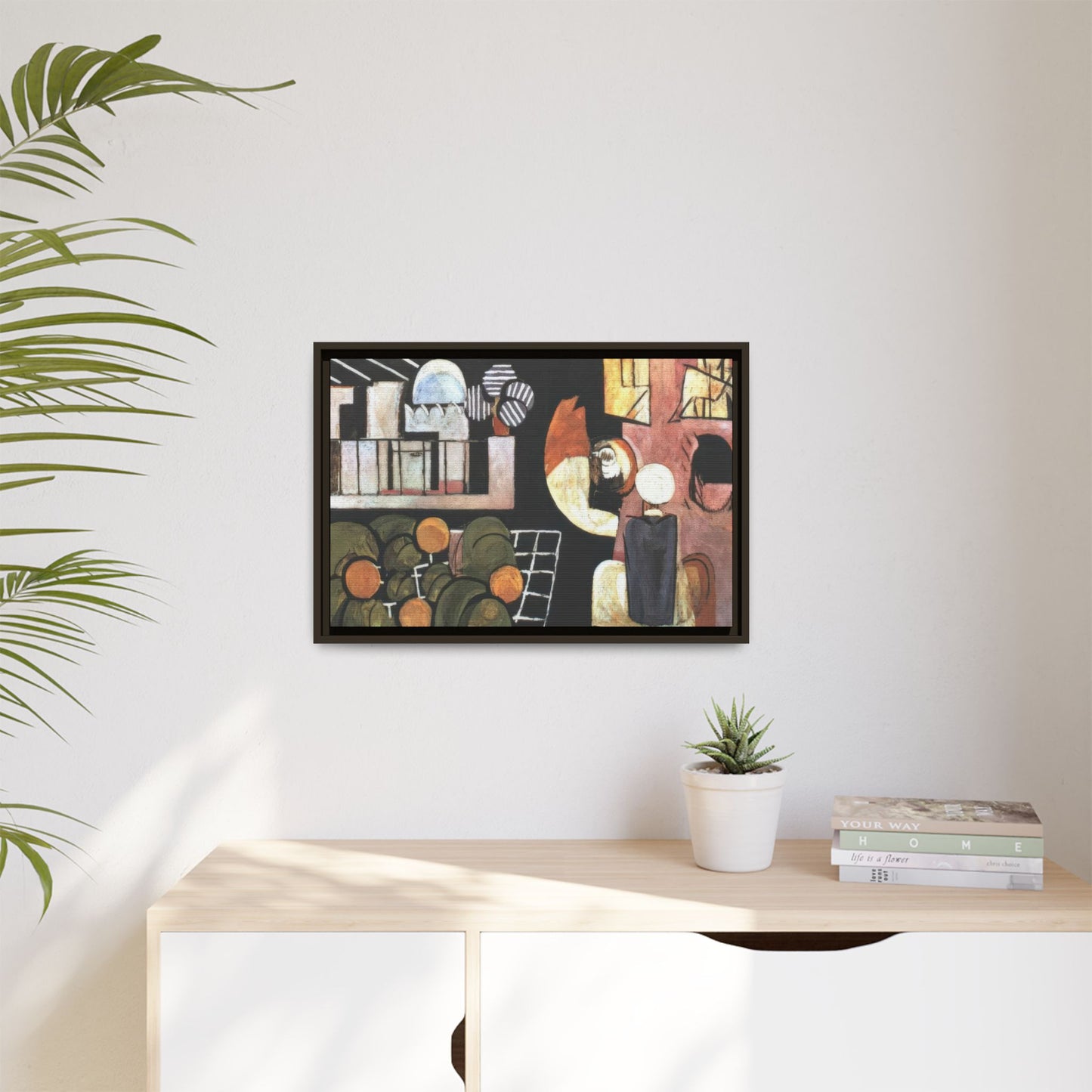 Matisse, Henri - The Moroccans (1916) - Matte Canvas, Framed