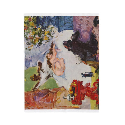 Cézanne, Paul - A Modern Olympia (1874) - Velveteen Plush Blanket