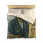Cézanne, Paul - Portrait of the Artist with a Palette (1890) - Microfiber Duvet Cover