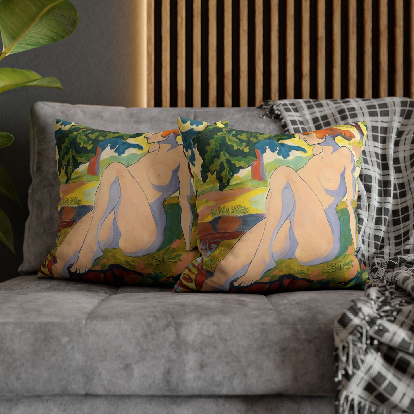Copy of Pacio, Adam - Emerald Arrows Mandala - Suede Square Pillowcase
