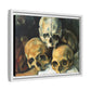 Cézanne, Paul - Pyramid of Skulls (1901) - Matte Canvas, Framed