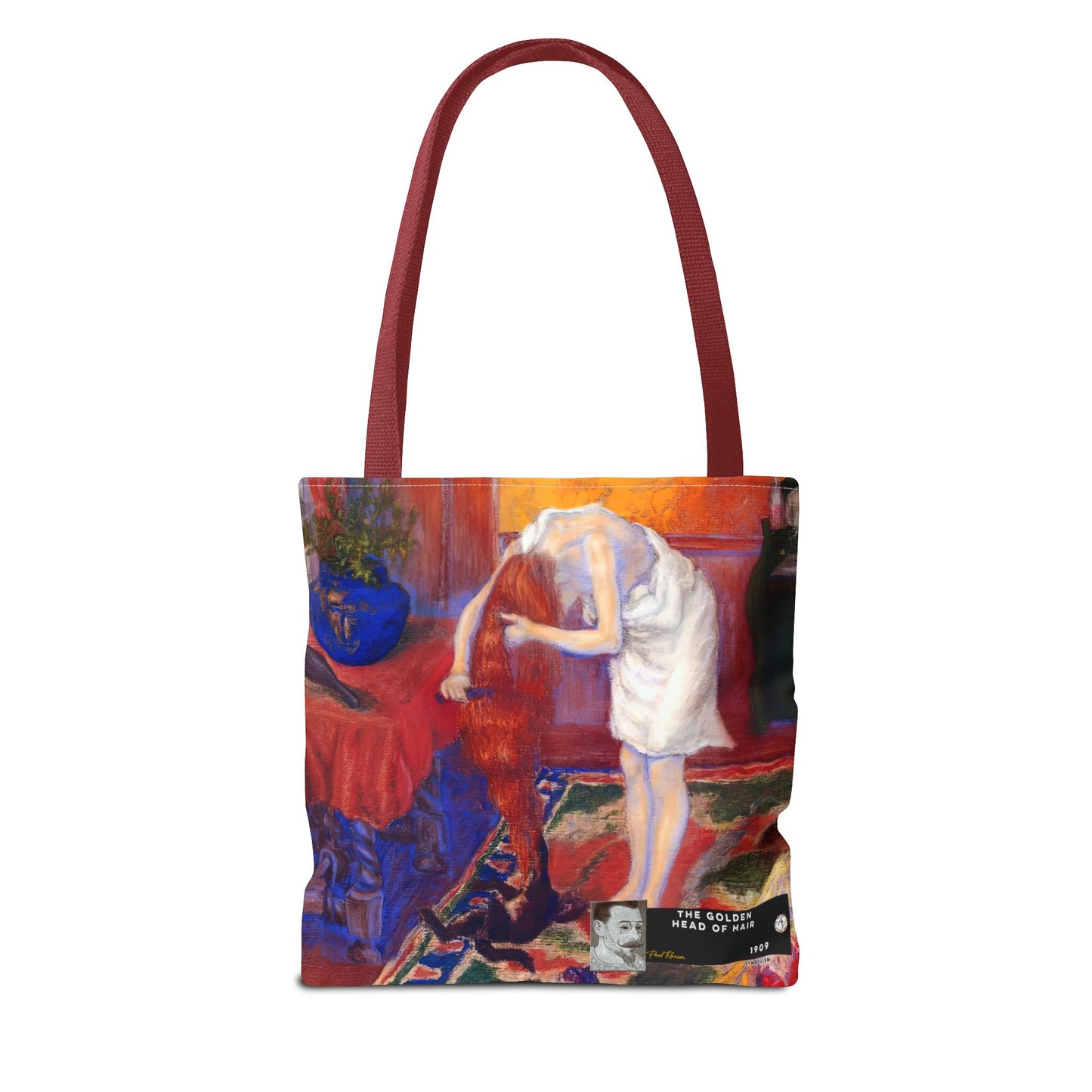 Ranson, Paul - The Golden Head of Hair (1909) - Tote Bag