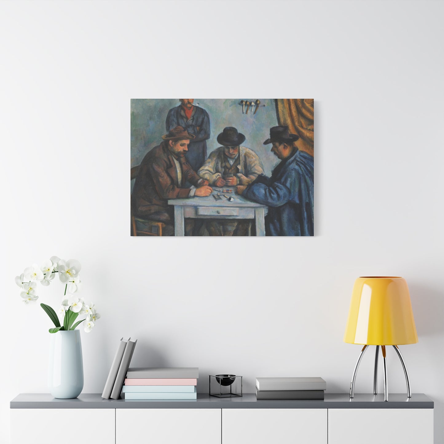 Cézanne, Paul - The Card Players (1892) - Canvas Block, unframed