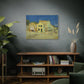 Van Gogh, Vincent - The Yellow House (1888)- Canvas Block, unframed