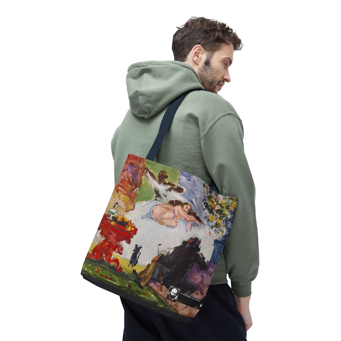 Cézanne, Paul - A Modern Olympia (1874) - Tote Bag