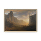 Bierstadt, Albert - Looking Down Yosemite Valley (1865) - Matte Canvas, Framed