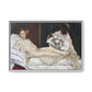 Manet, Édouard - Olympia (1870) - Matte Canvas, Framed