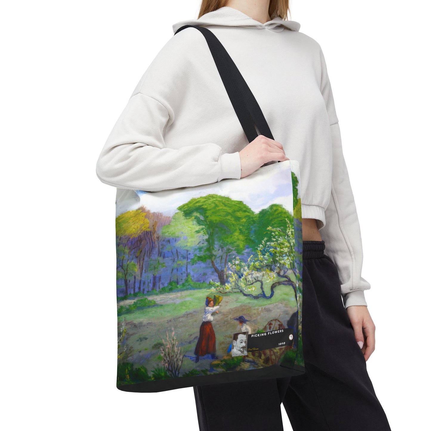 Ranson, Paul - Picking Flowers (1890) - Tote Bag