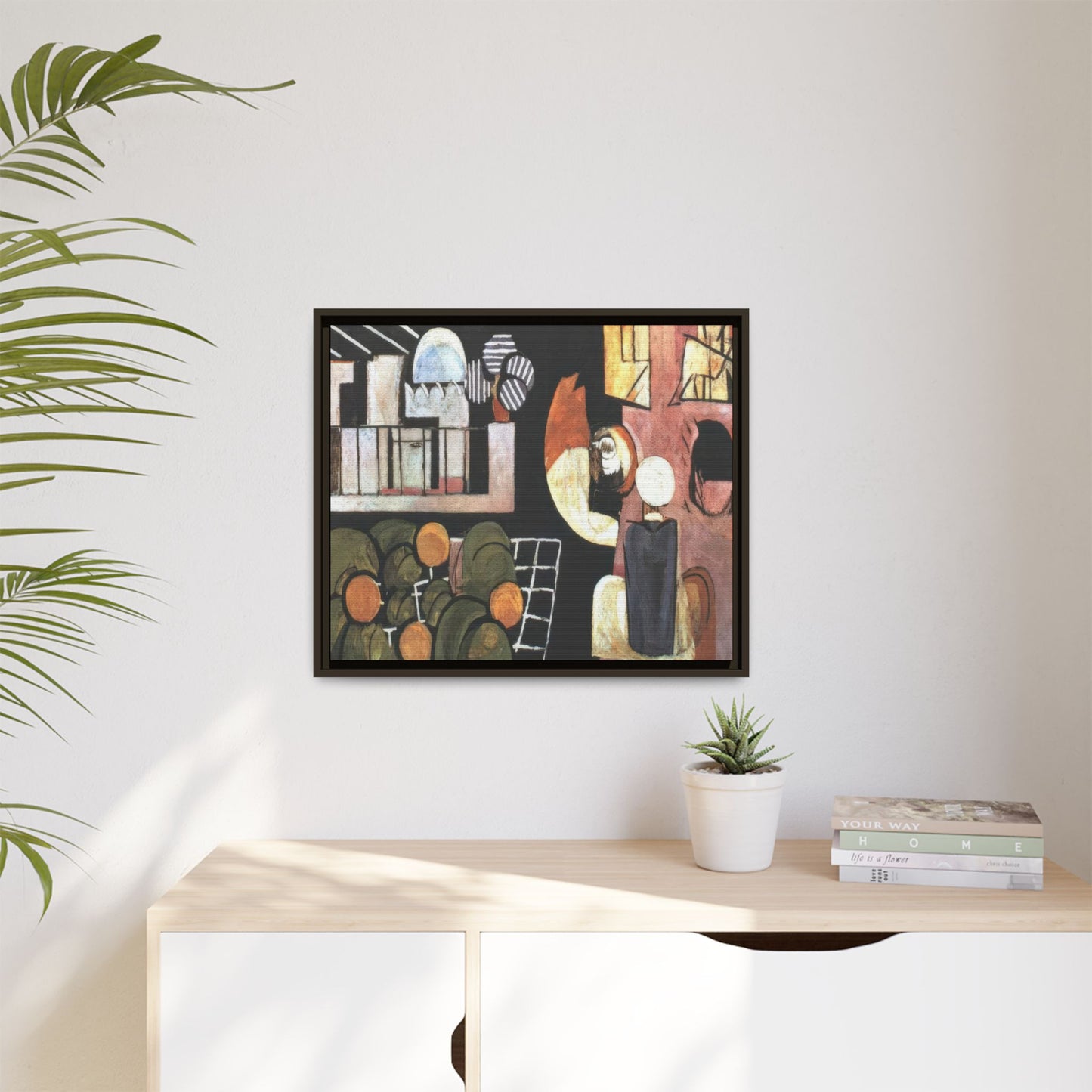 Matisse, Henri - The Moroccans (1916) - Matte Canvas, Framed