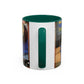 Filiger, Charles - The Recumbent Christ (1895) - Colorful Accent Mugs