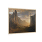 Bierstadt, Albert - Looking Down Yosemite Valley (1865) - Matte Canvas, Framed