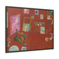 Matisse, Henri - The Red Studio (1911) - Matte Canvas, Framed