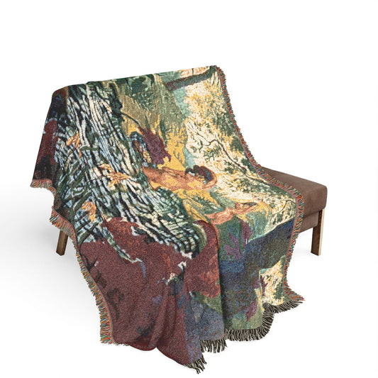 Ranson, Paul - The Lotus Bather (1906) - Woven Blanket