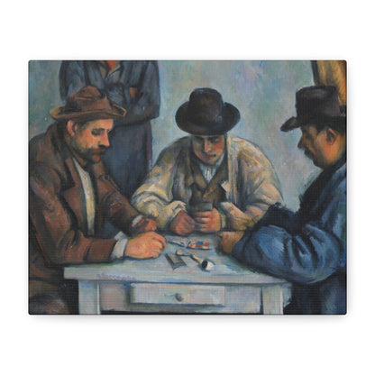 Cézanne, Paul - The Card Players (1892) - Canvas Block, unframed