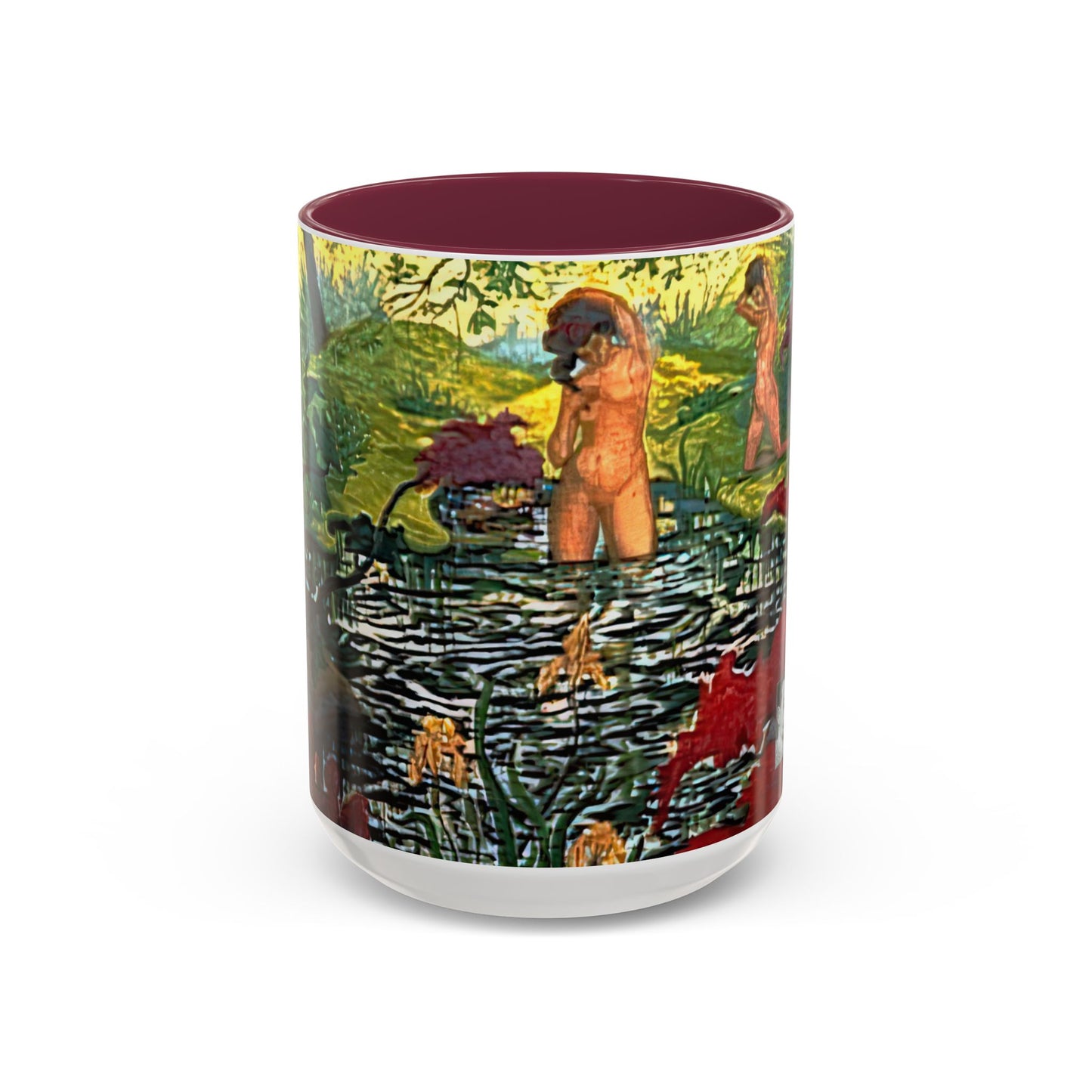 Ranson, Paul - The Lotus Bather (1906) - Colorful Accent Mugs