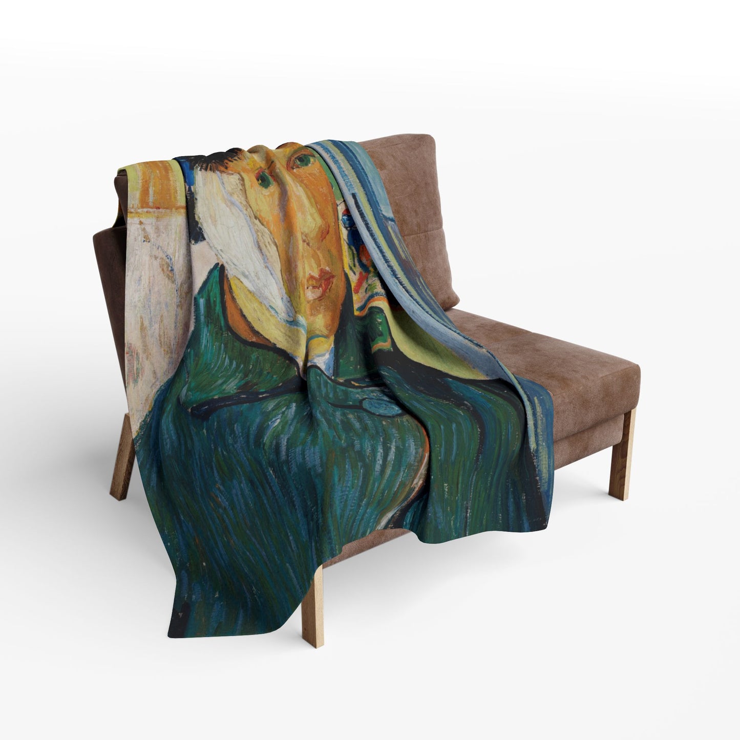 Van Gogh, Vincent - Self Portrait with Bandaged Ear (1889) - Arctic Fleece Blanket