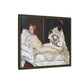 Manet, Édouard - Olympia (1870) - Matte Canvas, Framed