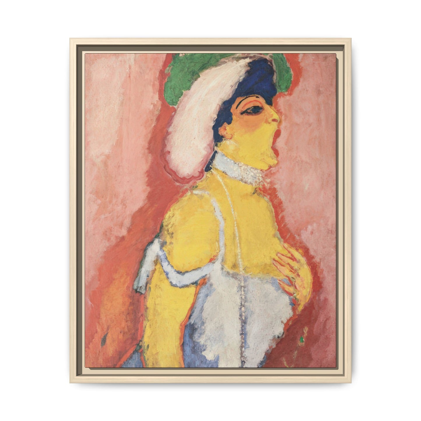 Van Dongen, Kees - Modjesko, Soprano Singer (1908) - Matte Canvas, Framed