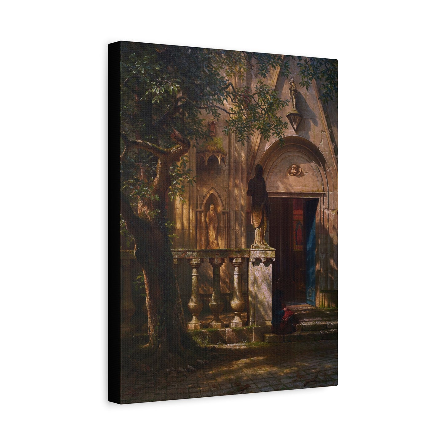 Bierstadt, Albert - Sunlight and Shadow  (1854) - Canvas Block, unframed