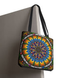 Emerald Arrows Mandala - Tote Bag