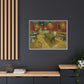 Van Gogh, Vincent - The Night Cafe (1888) - Matte Canvas, Framed