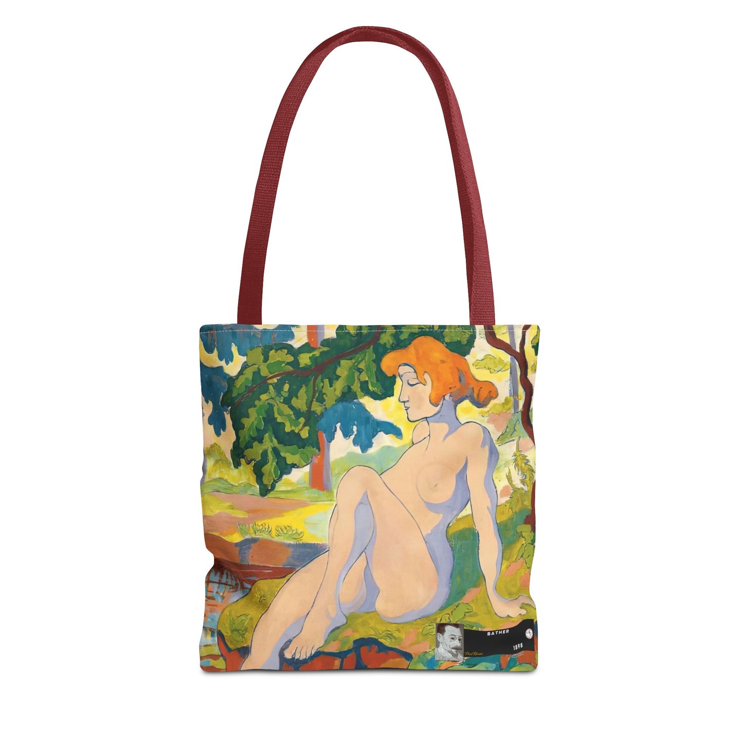 Toulouse-Lautrec, Henri - At the Moulin Rouge (1892) - Tote Bag