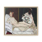 Manet, Édouard - Olympia (1870) - Matte Canvas, Framed