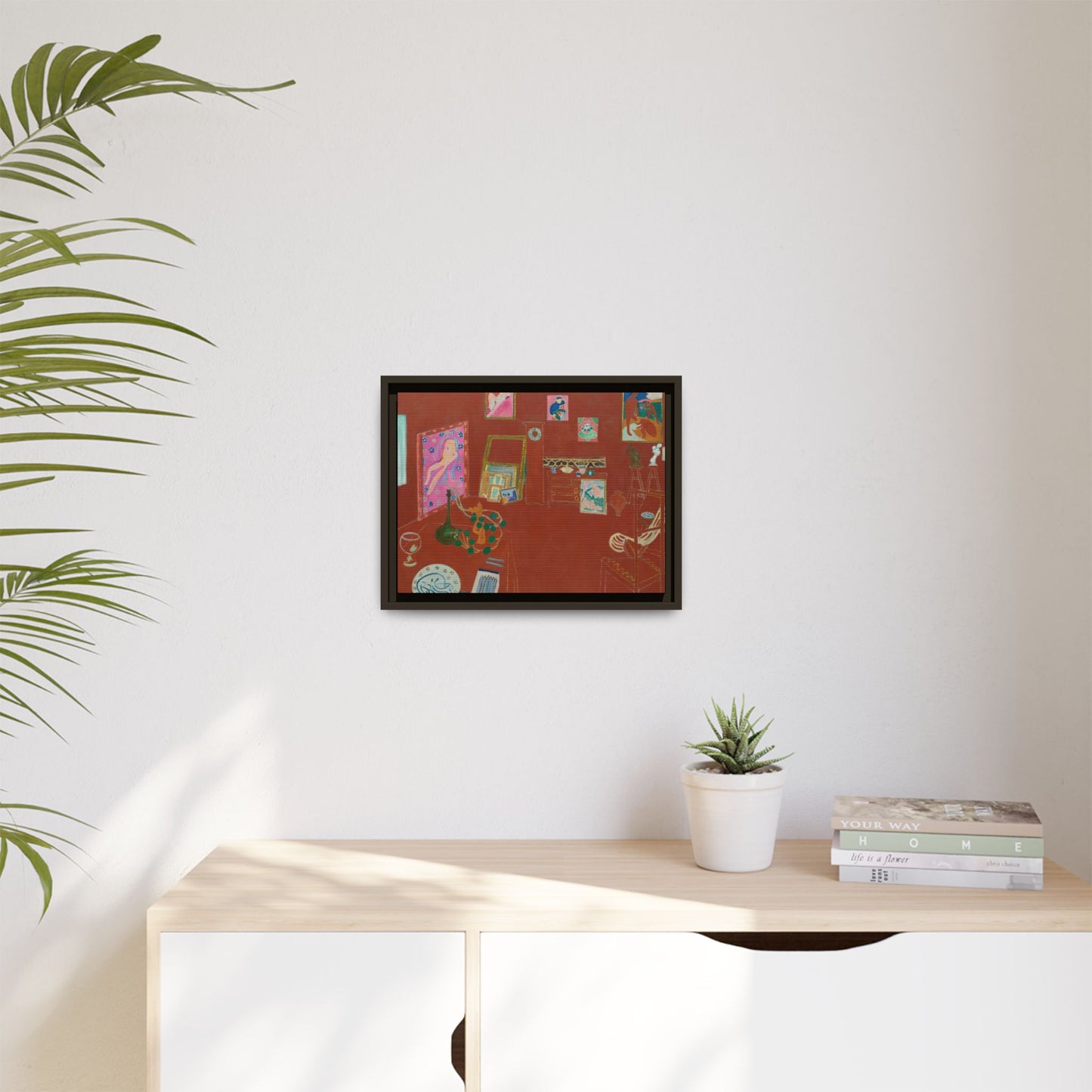 Matisse, Henri - The Red Studio (1911) - Matte Canvas, Framed