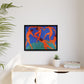 Matisse, Henri - Dance (II) (1910) - Matte Canvas, Framed