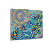 Melek Taus Mandala - Acrylic Block