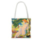 Toulouse-Lautrec, Henri - At the Moulin Rouge (1892) - Tote Bag