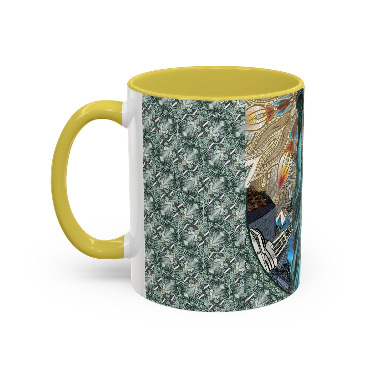 Pacio, Adam - Liberty Mandala - Colorful Accent Mugs