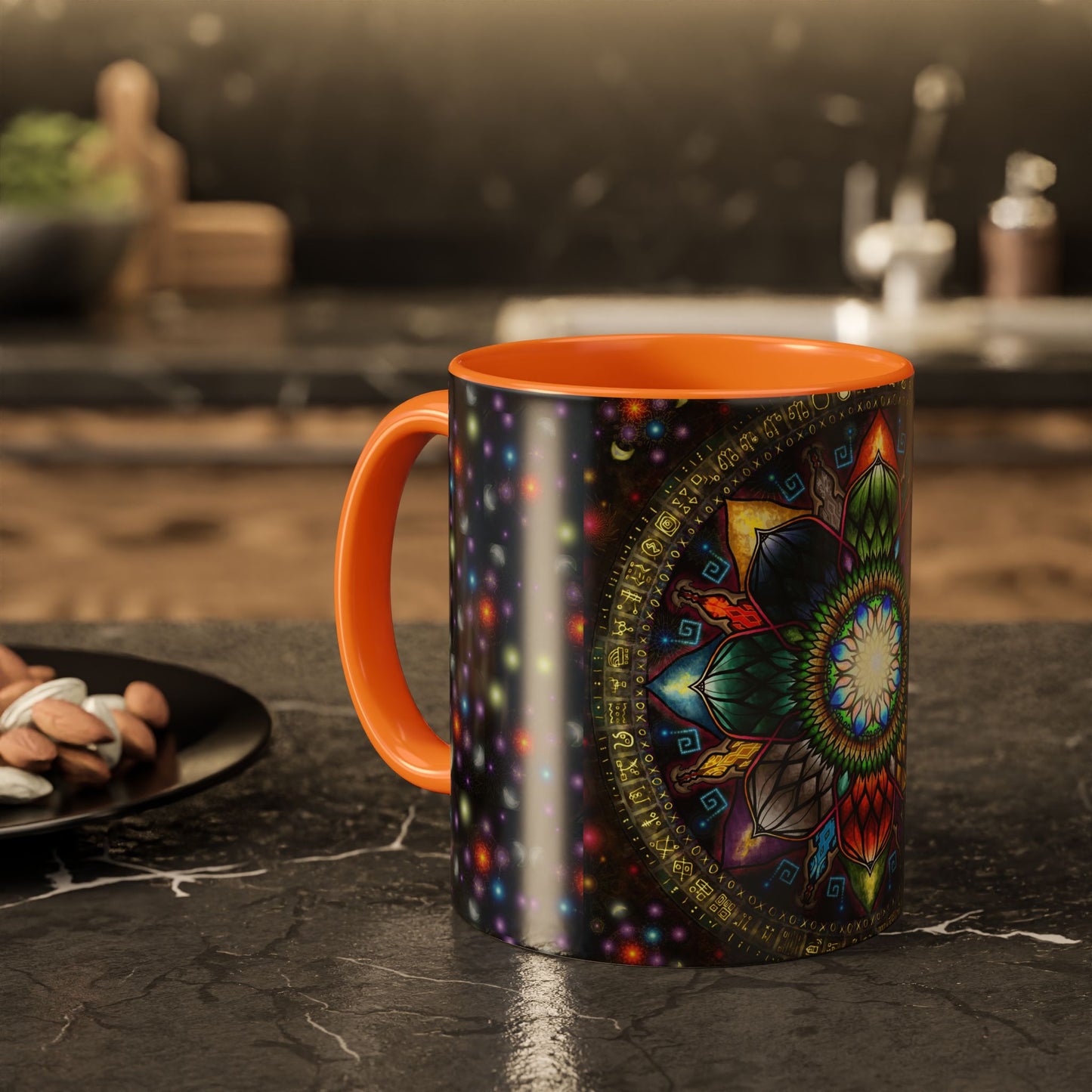Pacio, Adam - Mystic Jewel Mandala - Colorful Accent Mugs