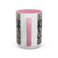 Pacio, Adam - Memento Mori Mandala - Colorful Accent Mugs