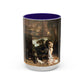 Courbet, Gustave - The Painter’s Studio (1855) - Colorful Accent Mugs