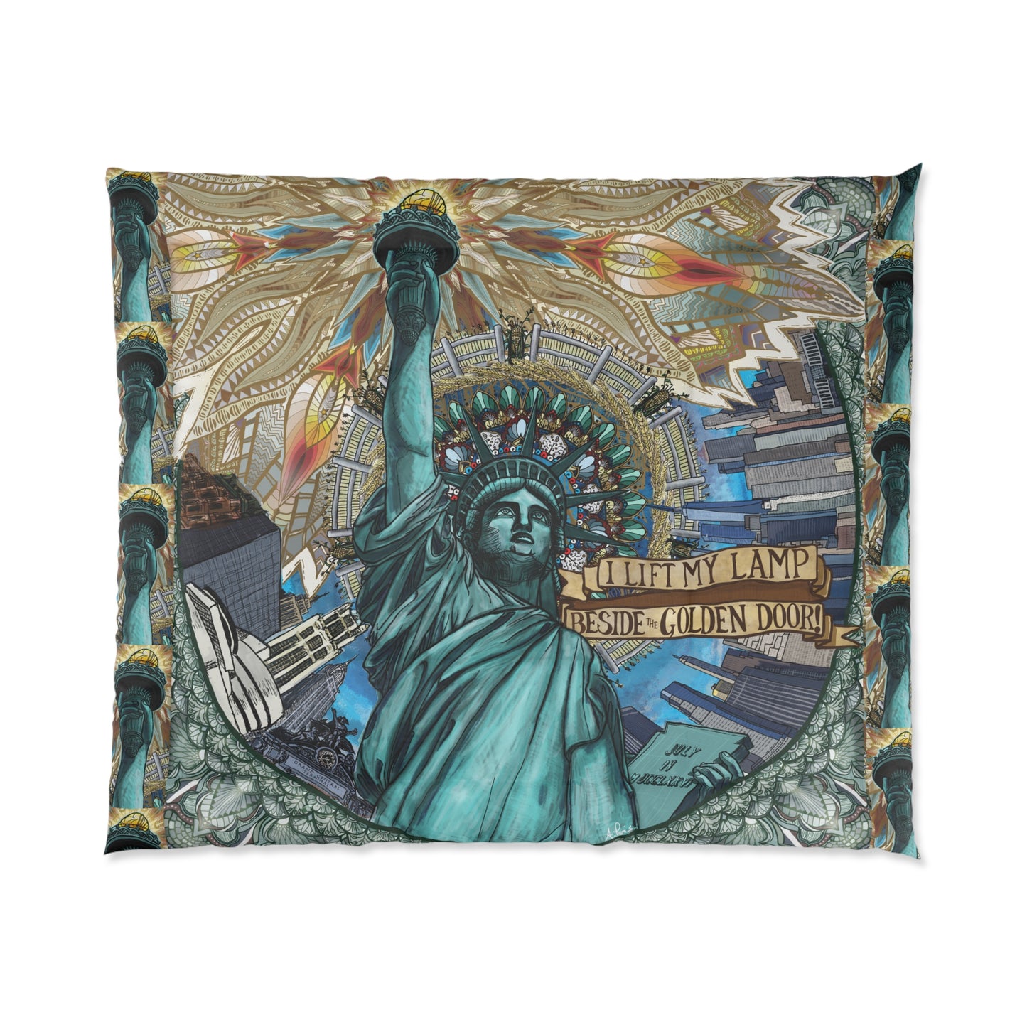 Liberty Mandala - Comforter