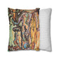 Braque, Georges - Olive Tree near L'Estaque (1906) - Suede Square Pillowcase