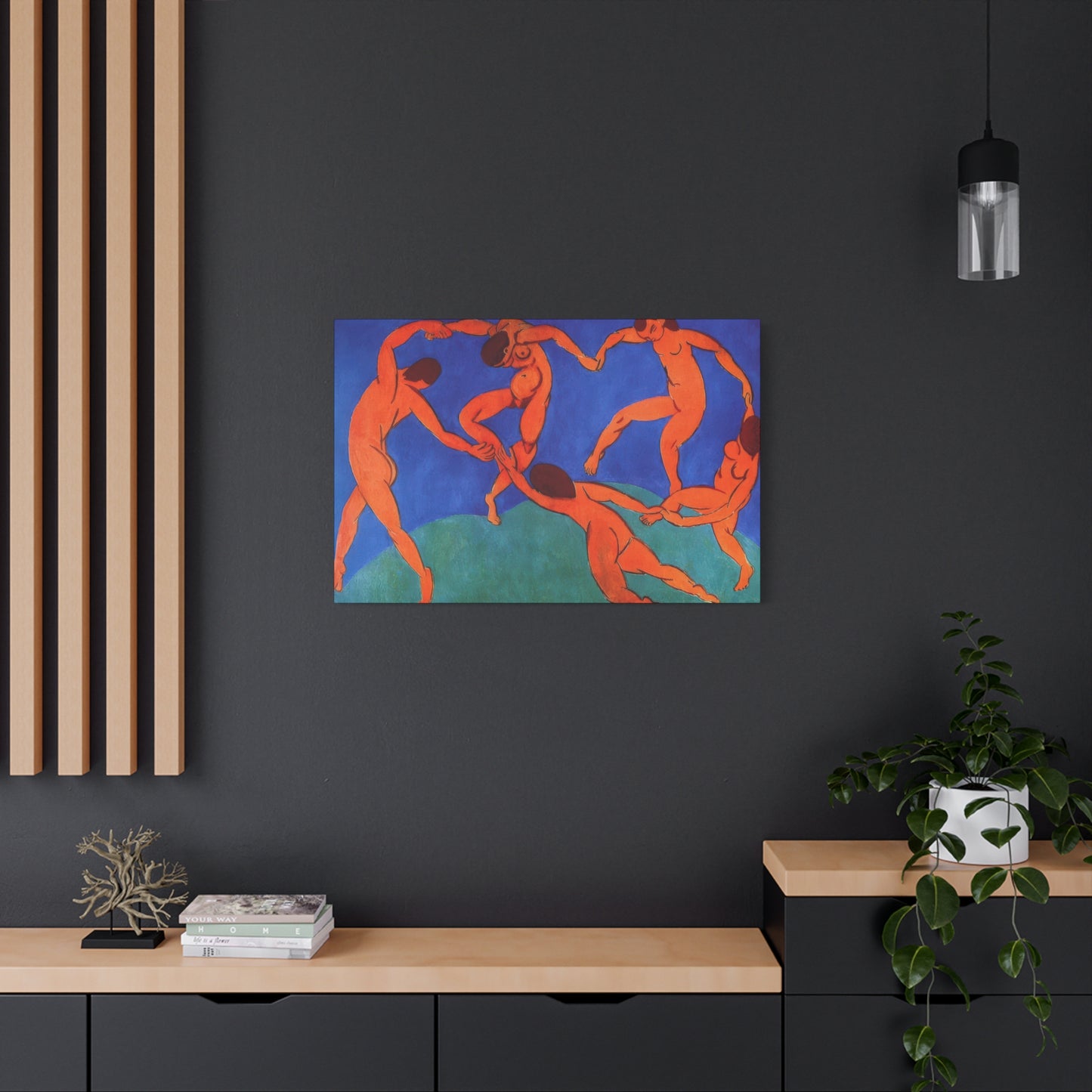 Matisse, Henri - Dance (II) (1910) - Canvas Block, unframed
