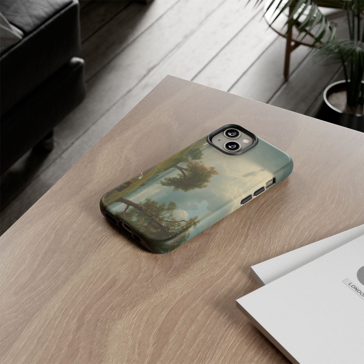Bierstadt, Albert - California Spring (1875) - Tough Phone Cases