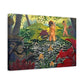 Ranson, Paul - The Lotus Bather (1906) - Canvas Block, unframed